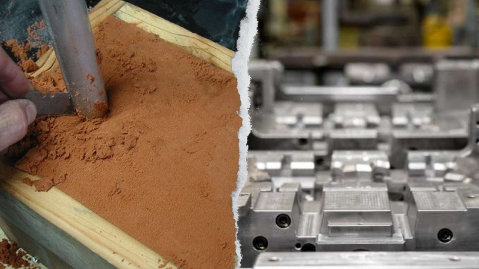 Sand casting vs die casting VNO